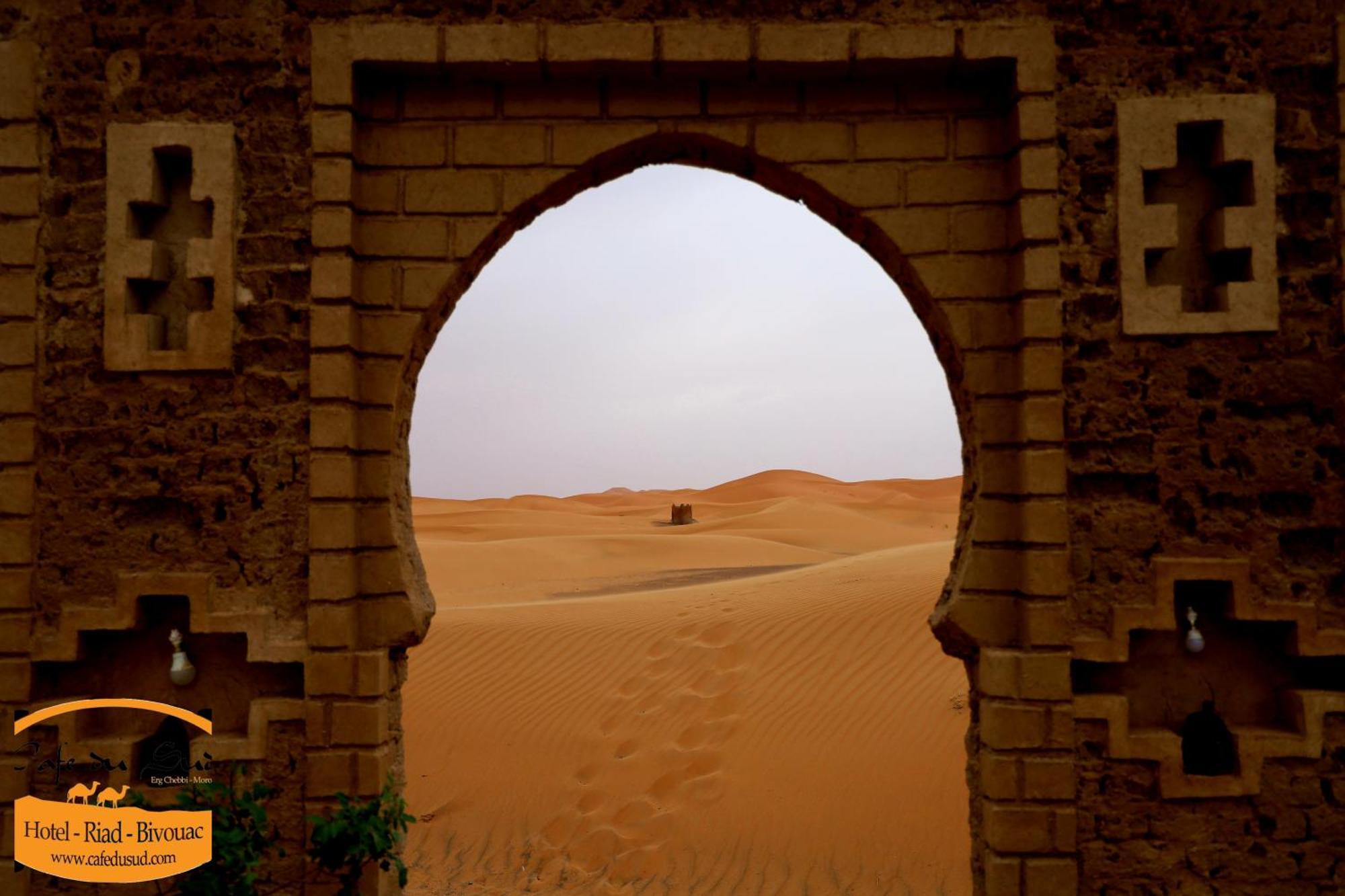 Hotel Cafe Du Sud Merzouga Ngoại thất bức ảnh